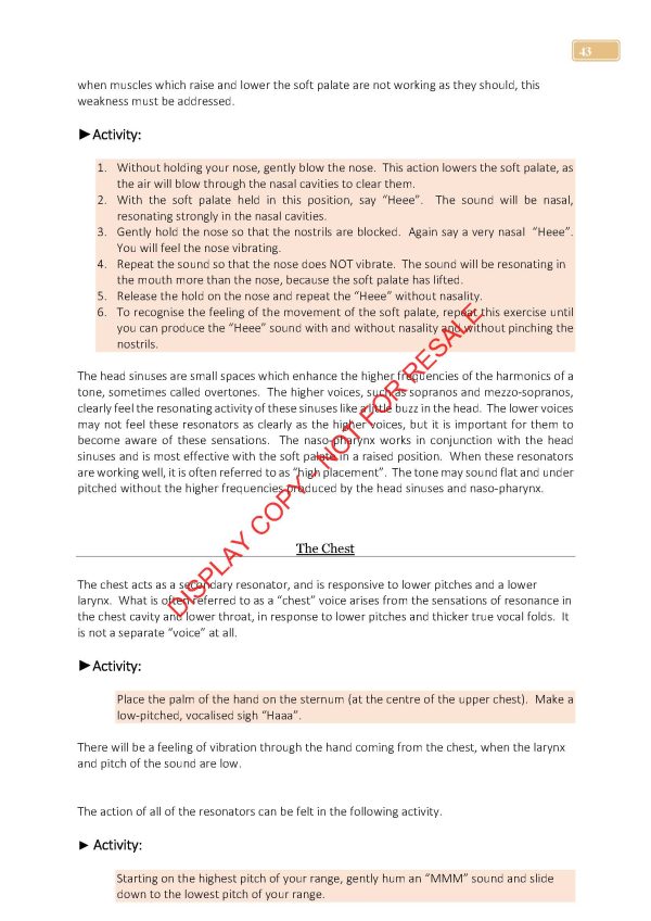 SINGING - An Extensive Handbook For All Singers & Their Teachers (eBook version) - Image 2